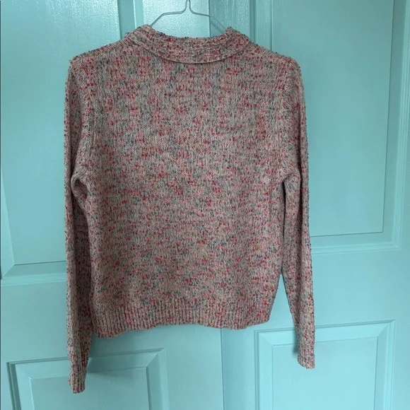 Fat Face Collared Textured Button-front Cardigan - Picture 4 of 4